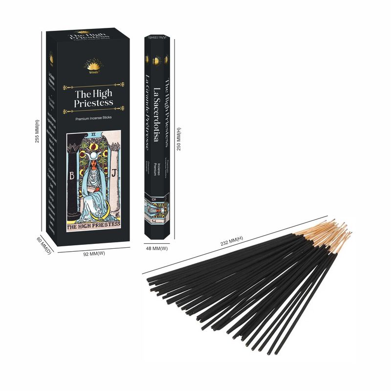The High Priestess hexa incense sticks Vrinda ® New Arrivals VD Importers Inc.