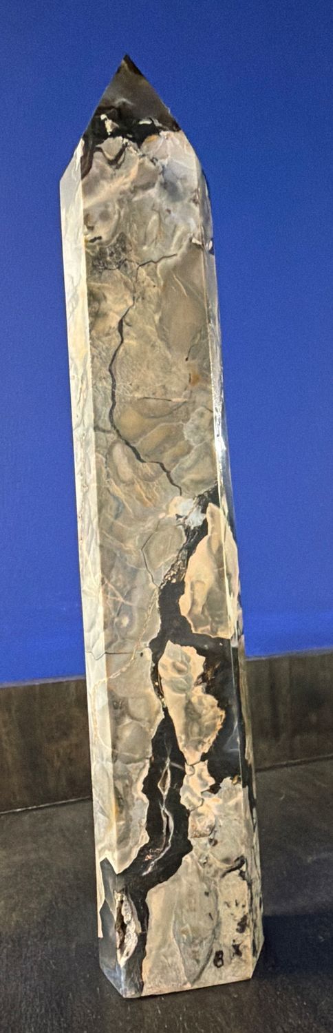 Volcano Agate Statement Tower