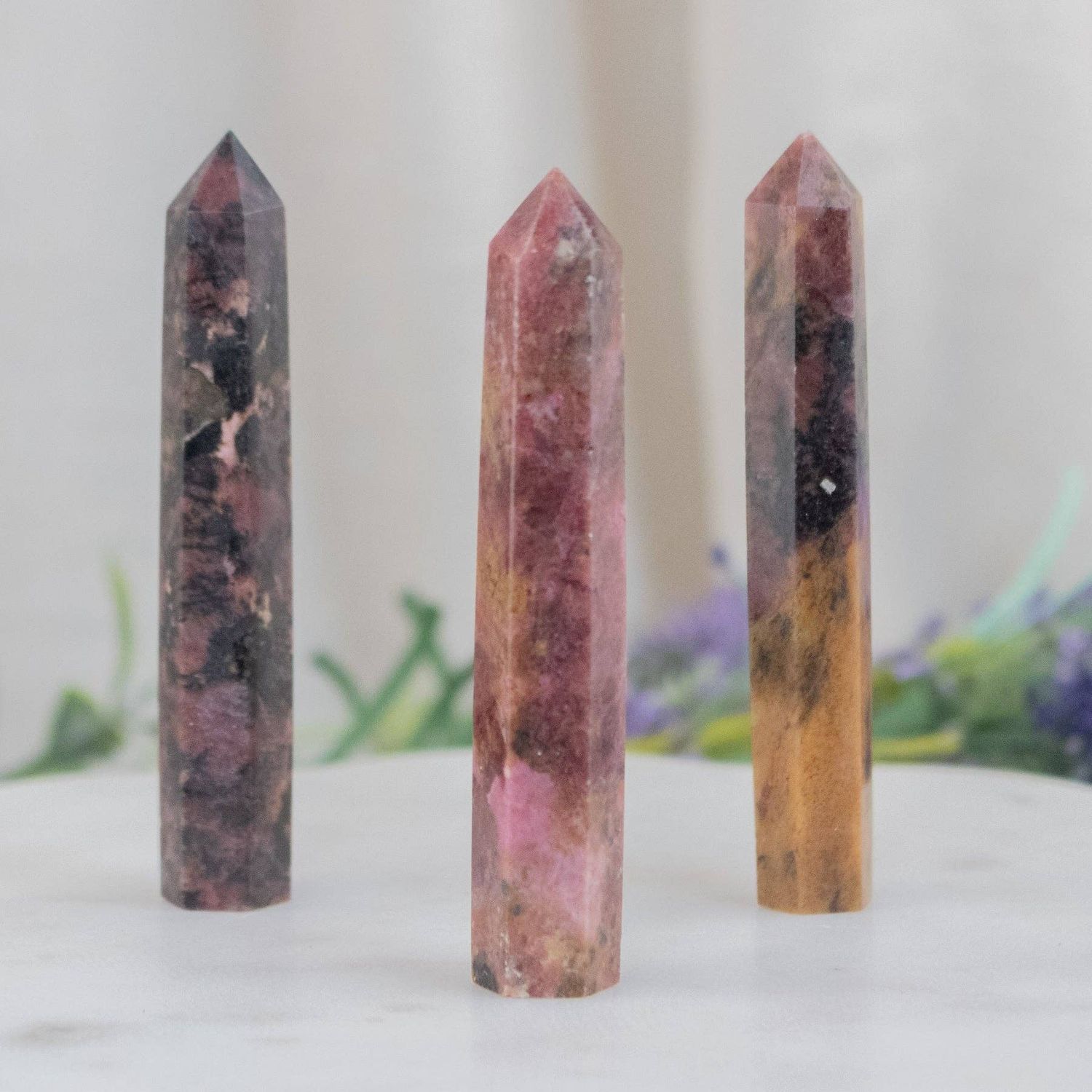 Rhodonite Tower.
