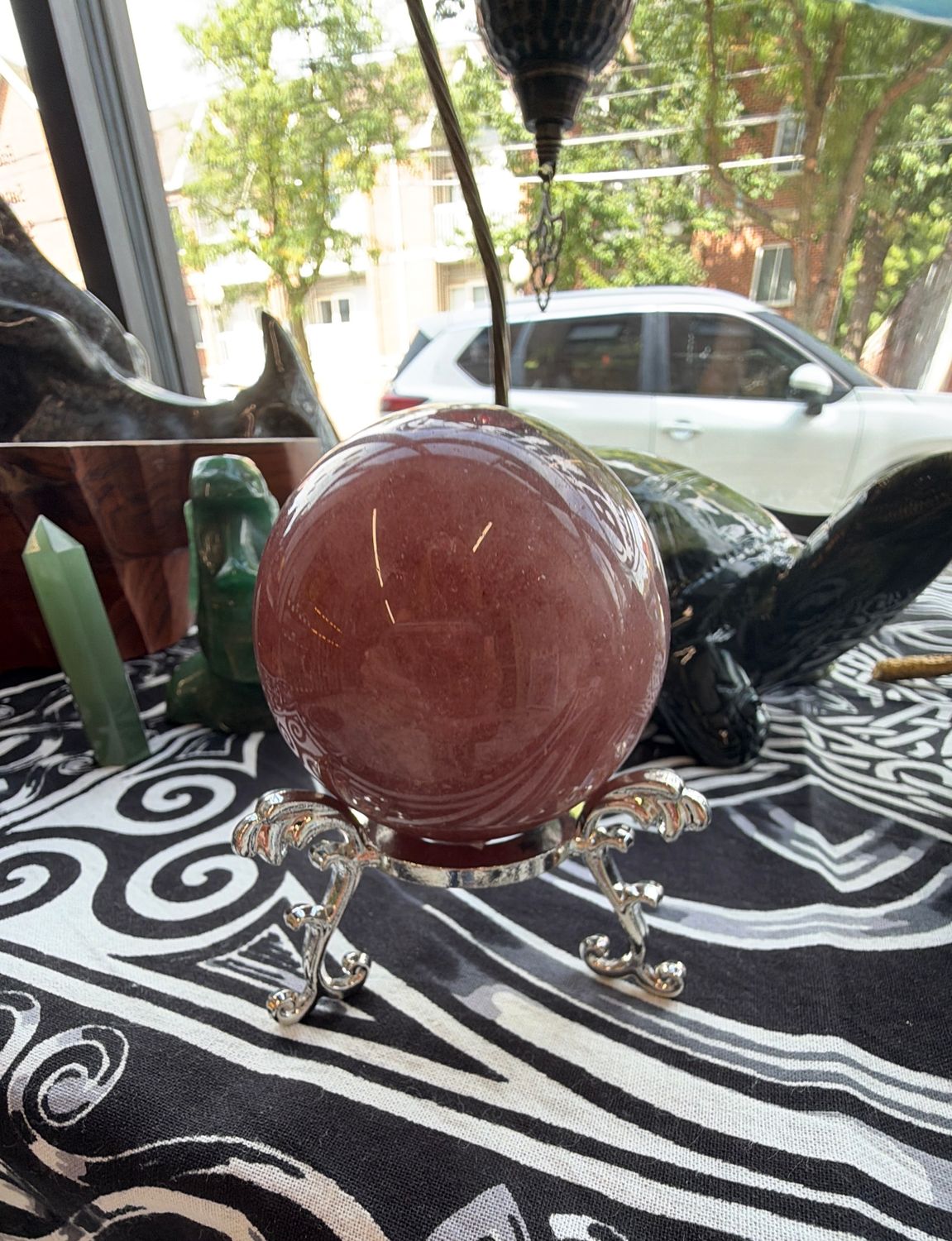 Strawberry Quartz Sphere