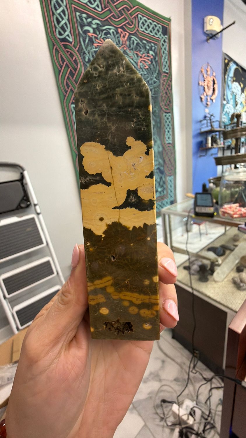 Ocean Jasper Tower 5.5”