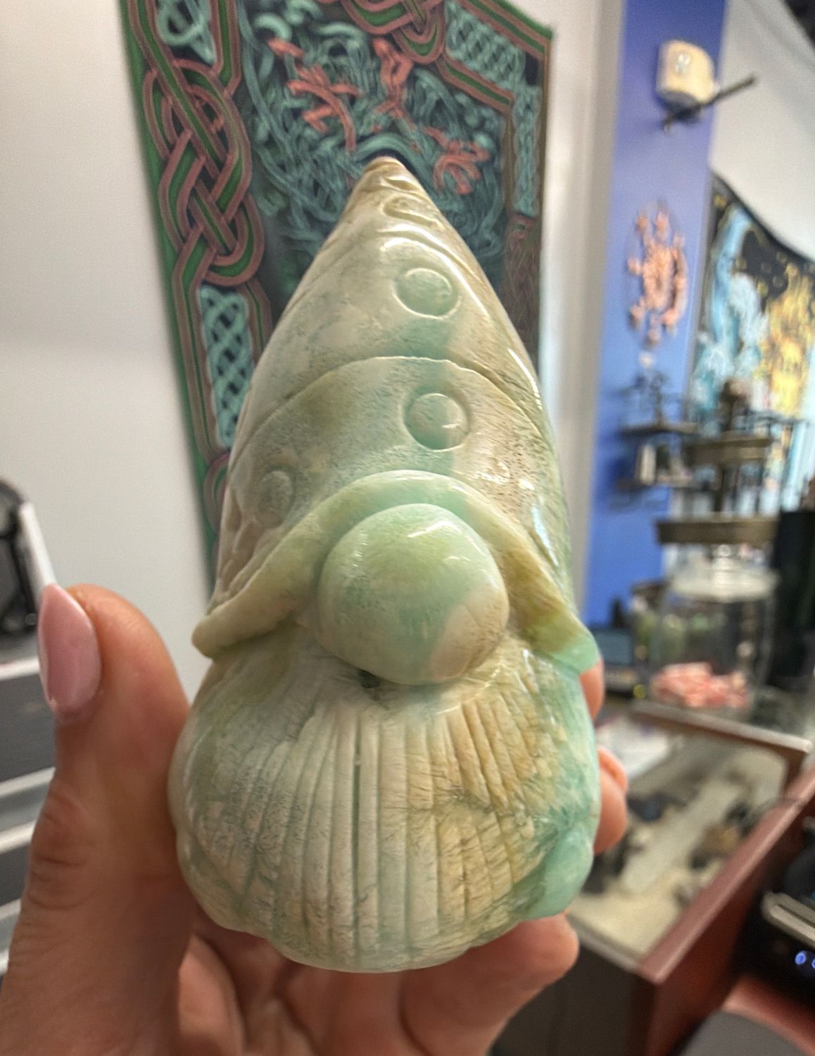 Hemimorphite Gnome 3”