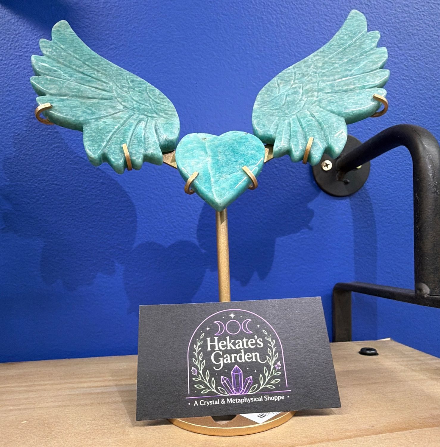 Amazonite Flying Heart