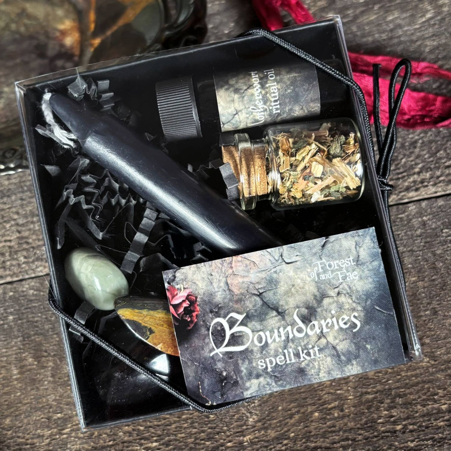 Boundaries Spell Kit • Witchcraft Protection &amp; Sacred Space