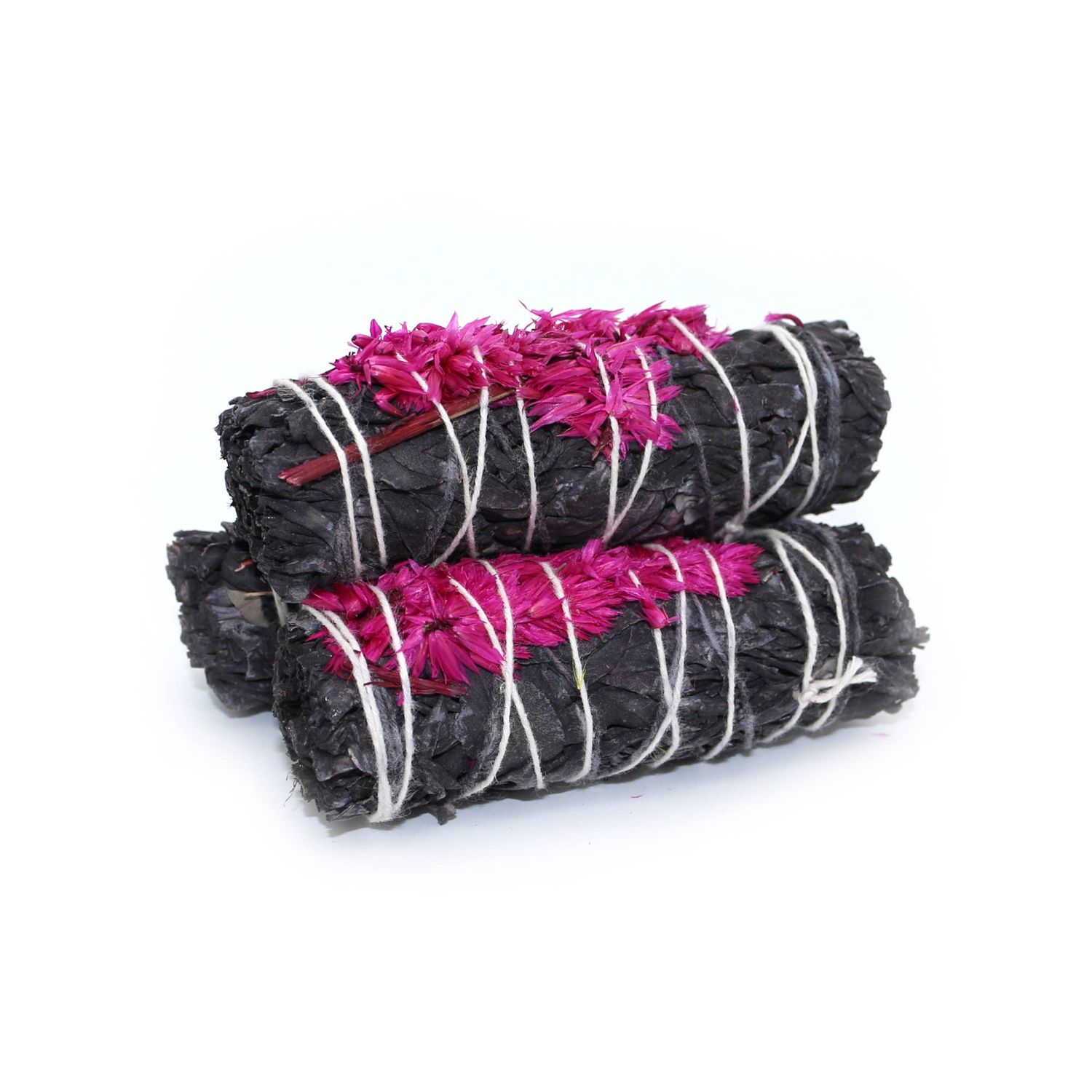 White Sage Smudge Stick, Blossom Floral | 4 in.