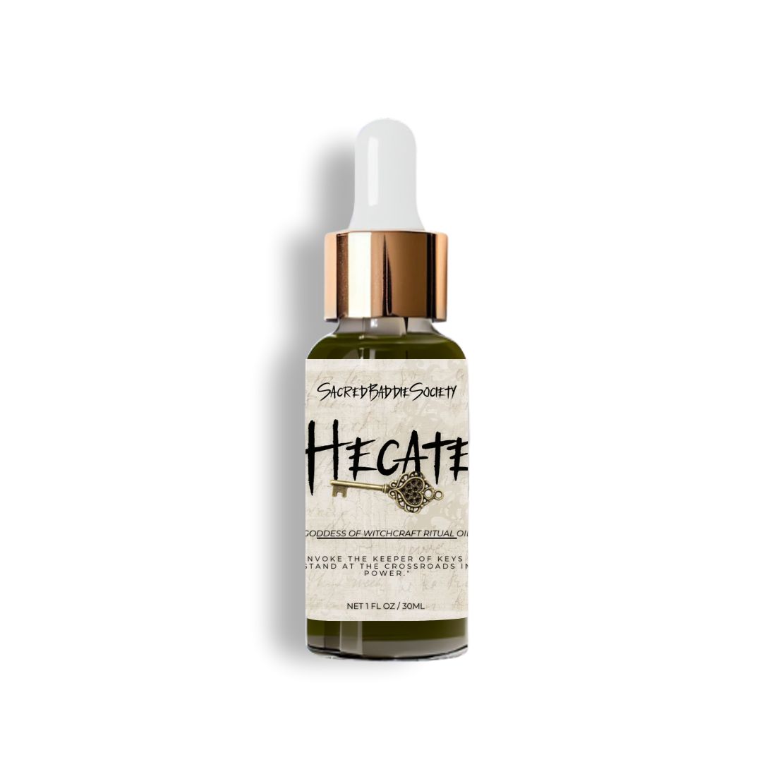 Hecate™ Ritual Oil | Shadow Work , Protection ,Power, Size: 1 OZ