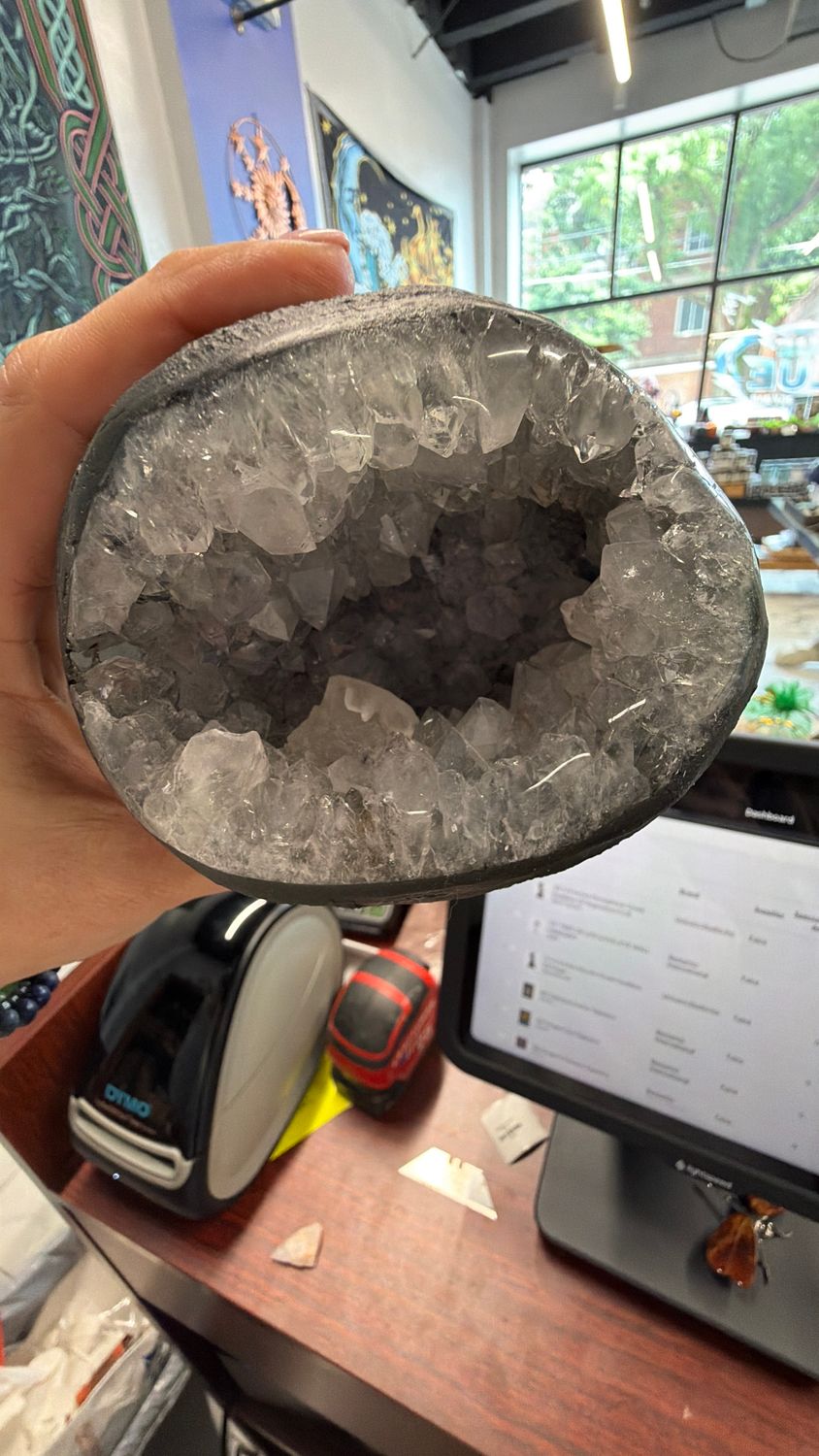 Clear Quartz Cave 4”