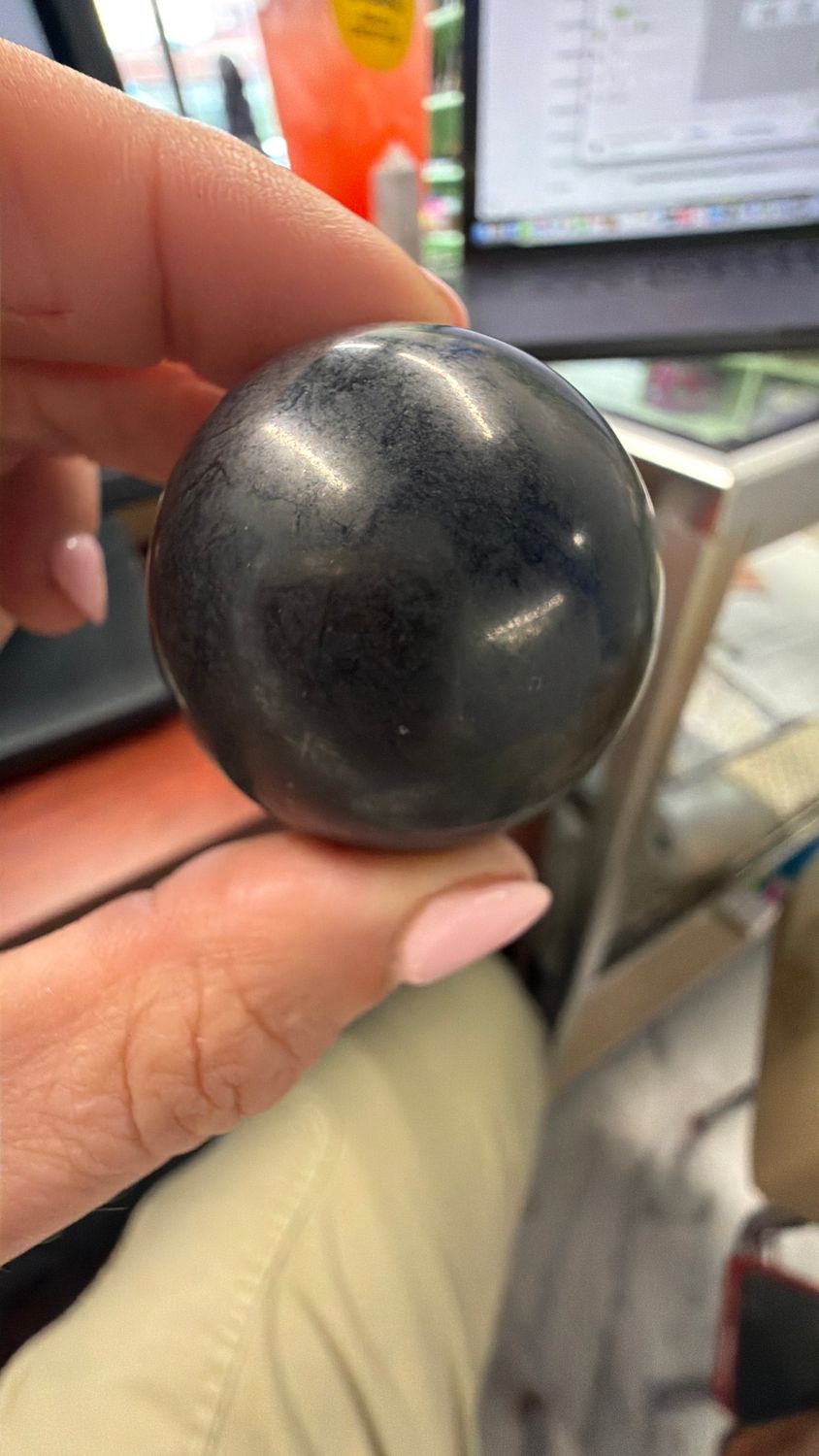 Black Tourmaline Sphere 1.5”