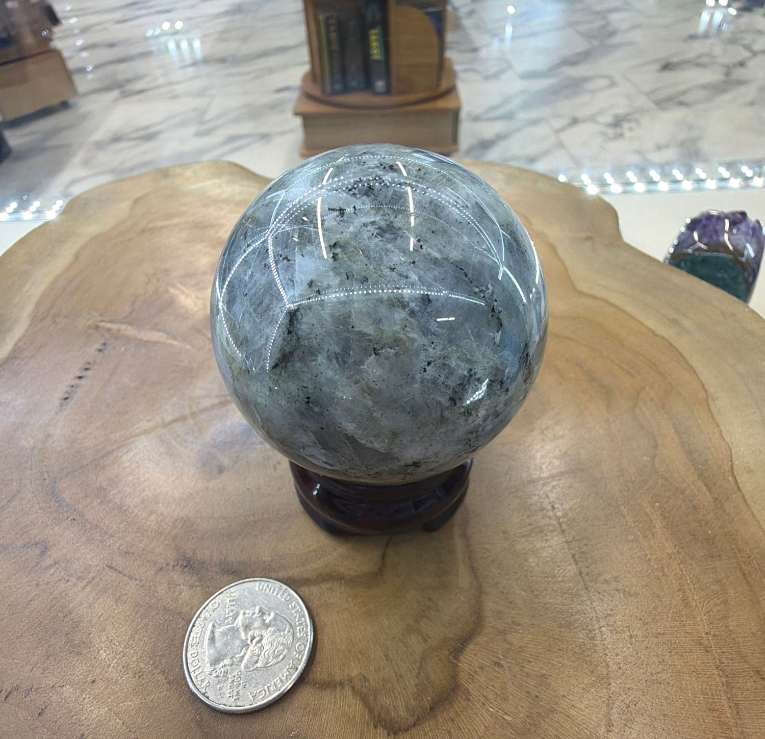 Labradorite Sphere 2”