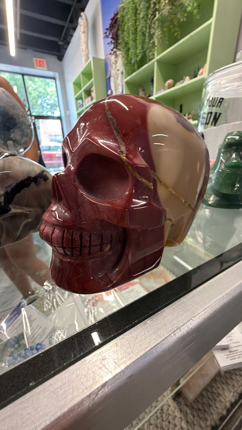 Mookaite Skull 5”