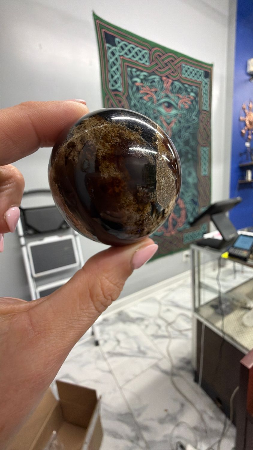 Amber Sphere 2”