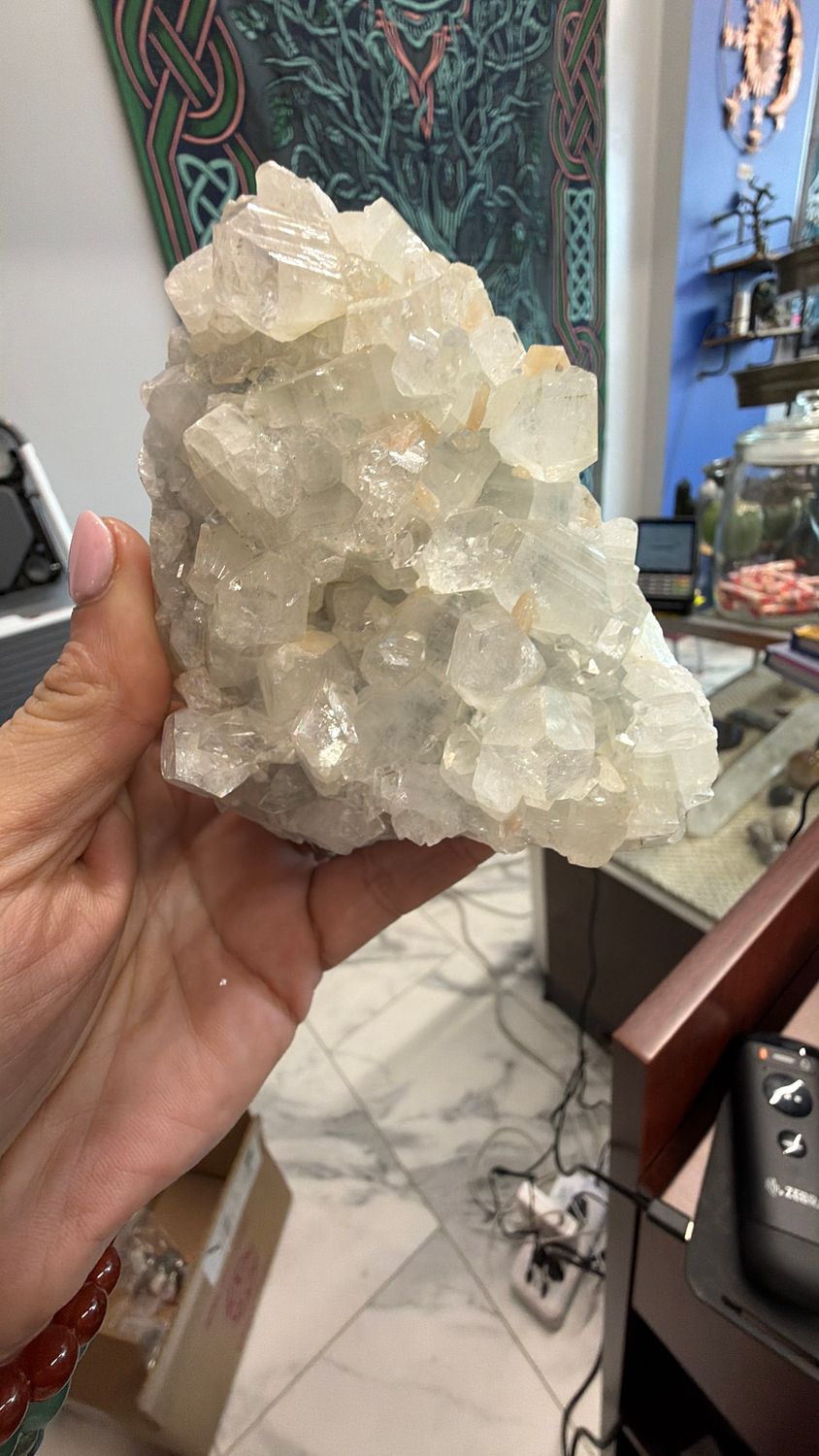 Apophyllite Cluster