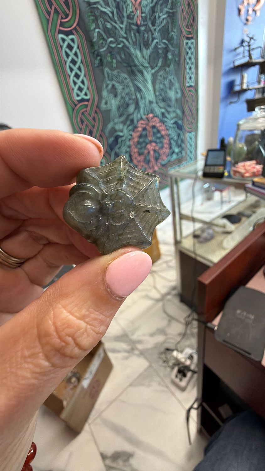 Labradorite Spider/Web