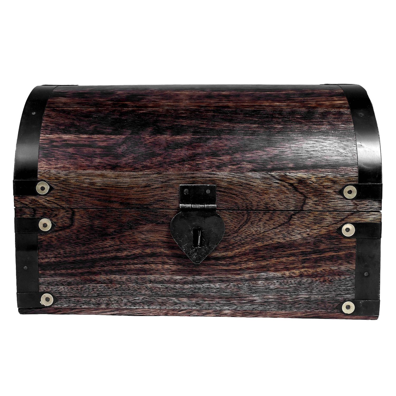 Wood Storage Box (9x6x6) Treasure Chest Antique