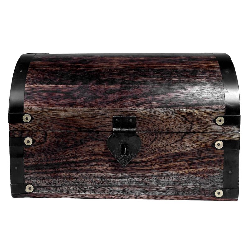 Wood Storage Box (9x6x6) Treasure Chest Antique