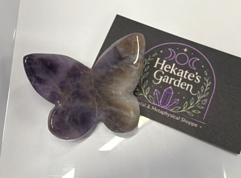 Amethyst 3D Butterfly