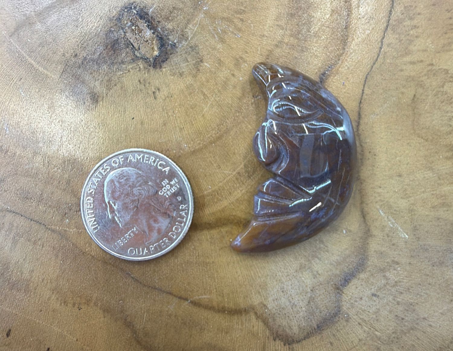 Ocean Jasper Moon Face