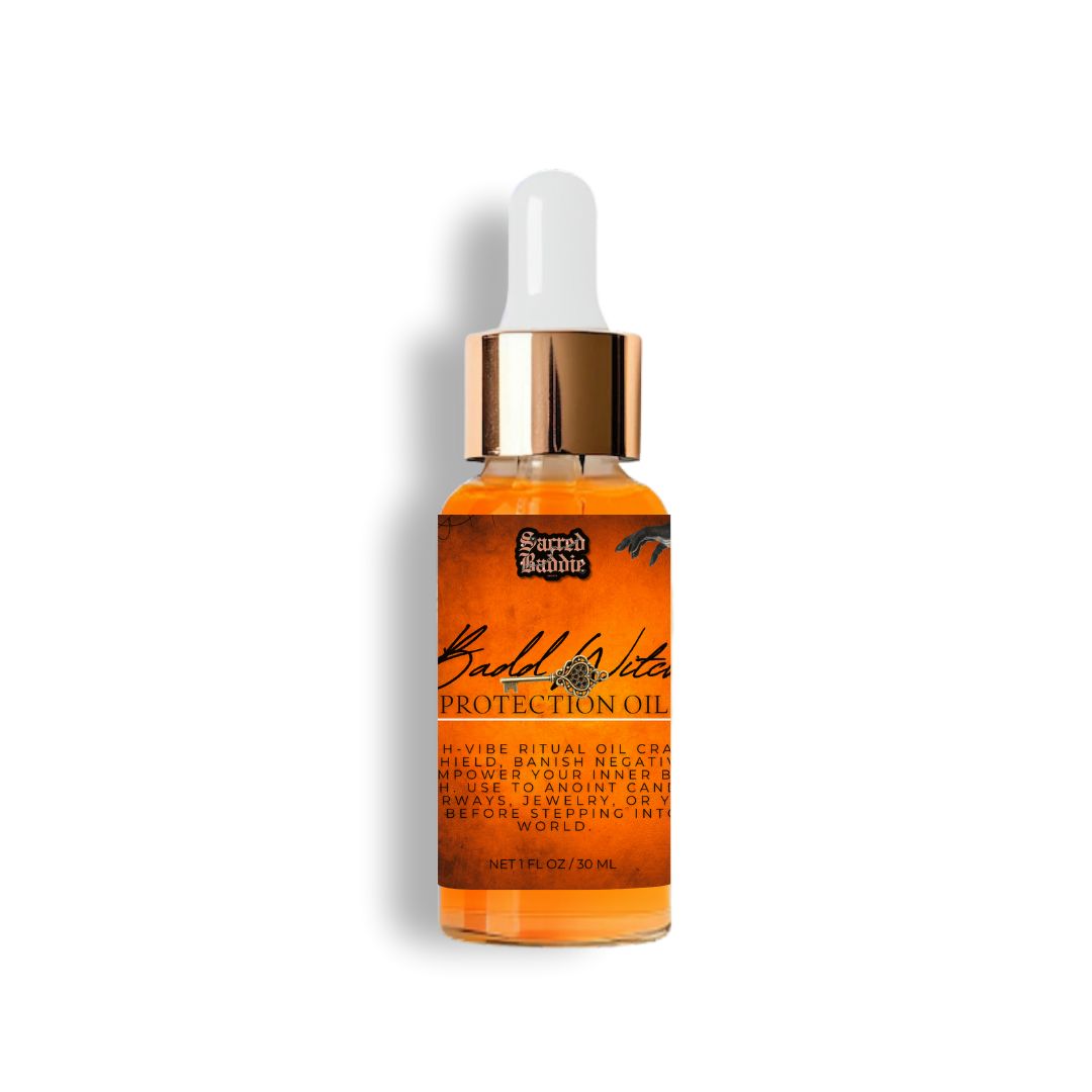 Badd Witch Protection Oil™ | HALLOWEEN EDITION!, Size: 1 OZ