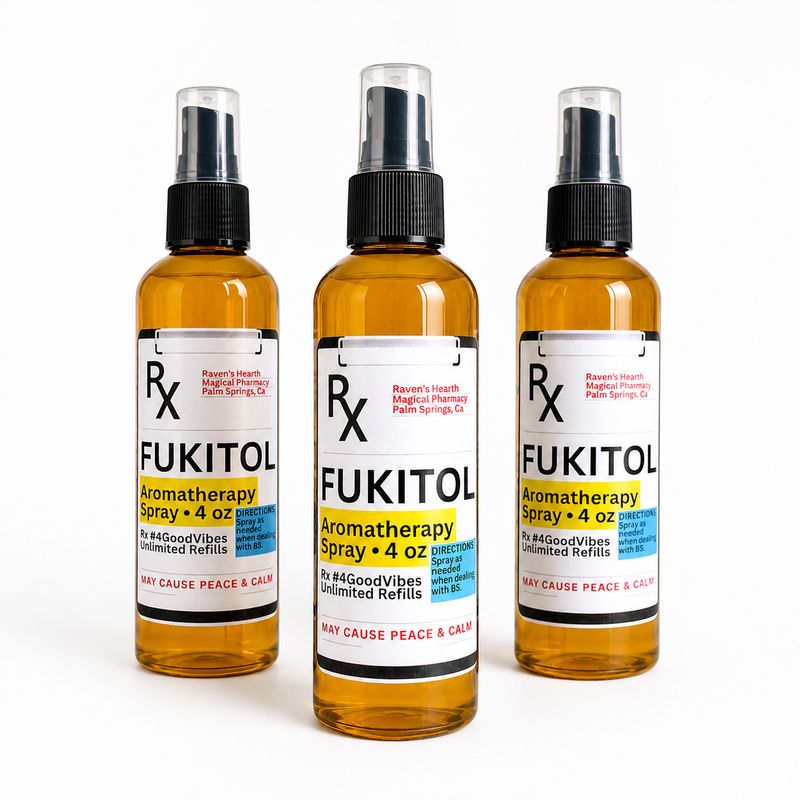 FUKITOL Aromatherapy Spray | Orange, Vanilla &amp; Jasmine