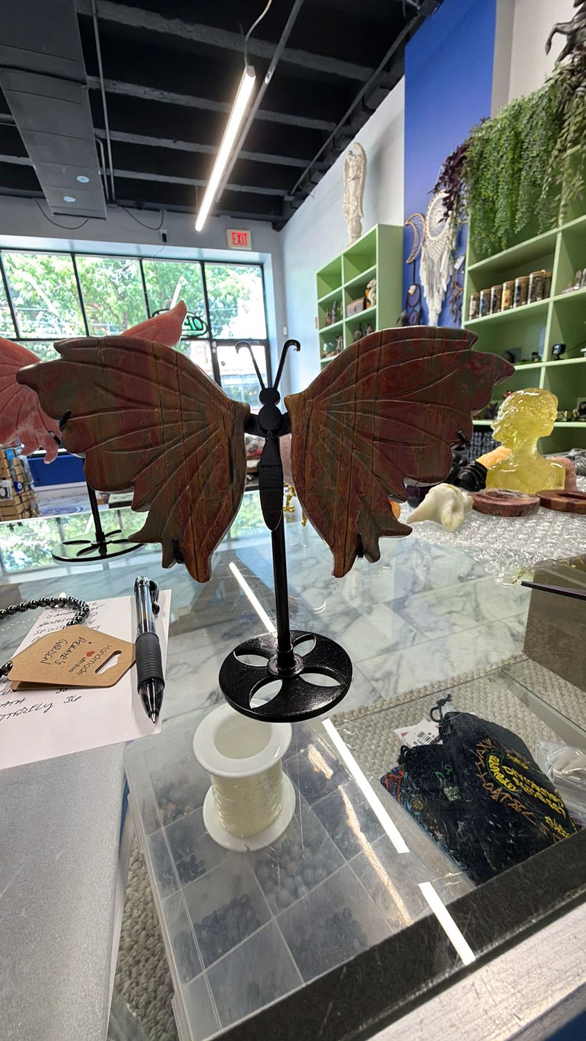 Red Creek Jasper Butterfly
