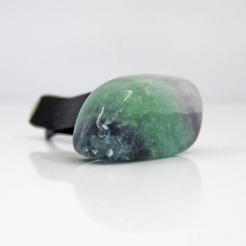 Fluorite Gemstone Car Vent Clip