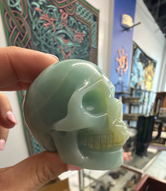 Caribbean Calcite Skull 2.5”