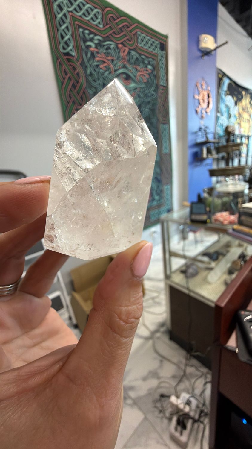 Fire &amp; Ice Crackle Quartz