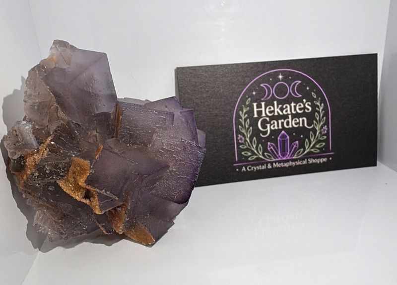 Cubic Fluorite Cluster 2.5”