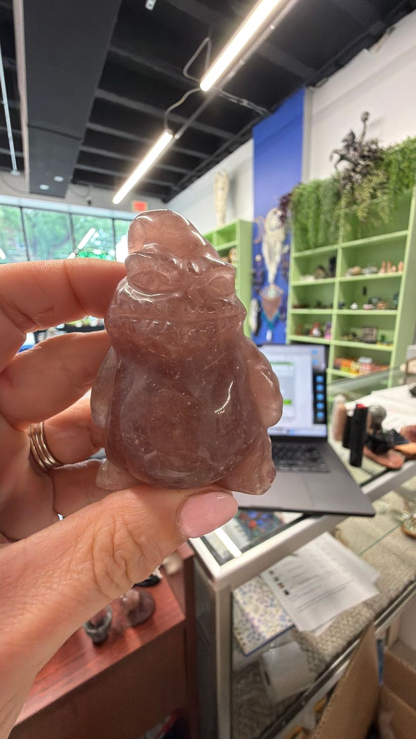 Strawberry Quartz Oogie Boogie 1.5”
