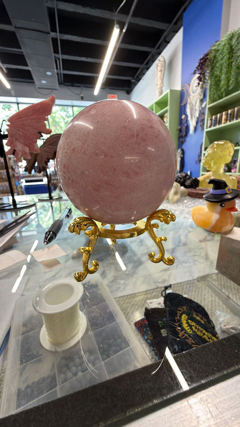 Pink Opal Sphere 3”