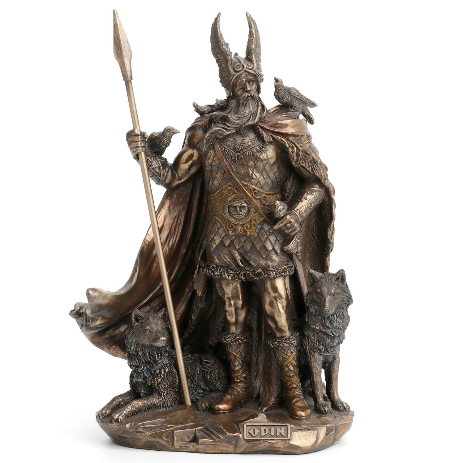 9 7/8 Inches Norse God Odin CCB