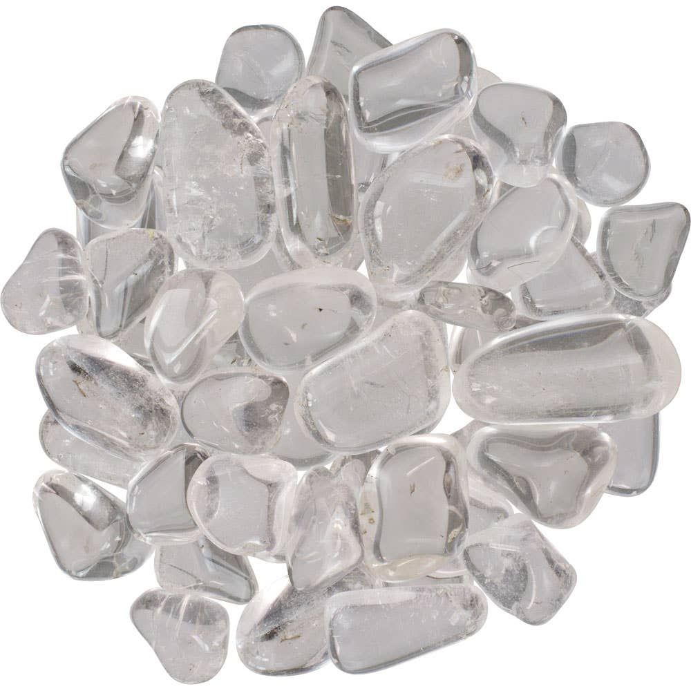 Tumbled Stones High Grade Clear Quartz (1 Lb)
