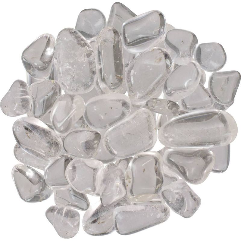 Tumbled Stones High Grade Clear Quartz (1 Lb)