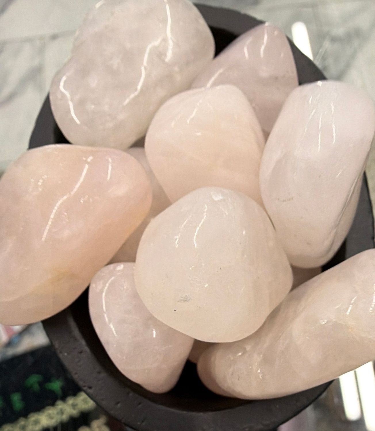 Rose Quartz Tumbles