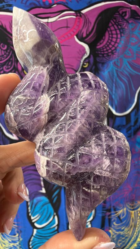 Amethyst Snake 4.5”