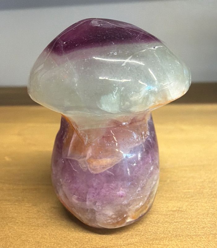 Fluorite Mushroom 2”
