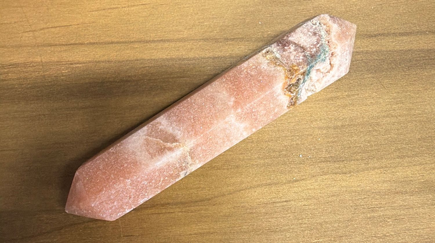 Pink Amethyst Double Point 5”