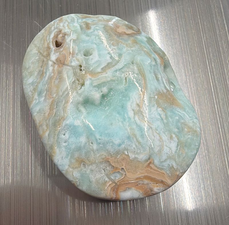 Caribbean Calcite Palm Stone