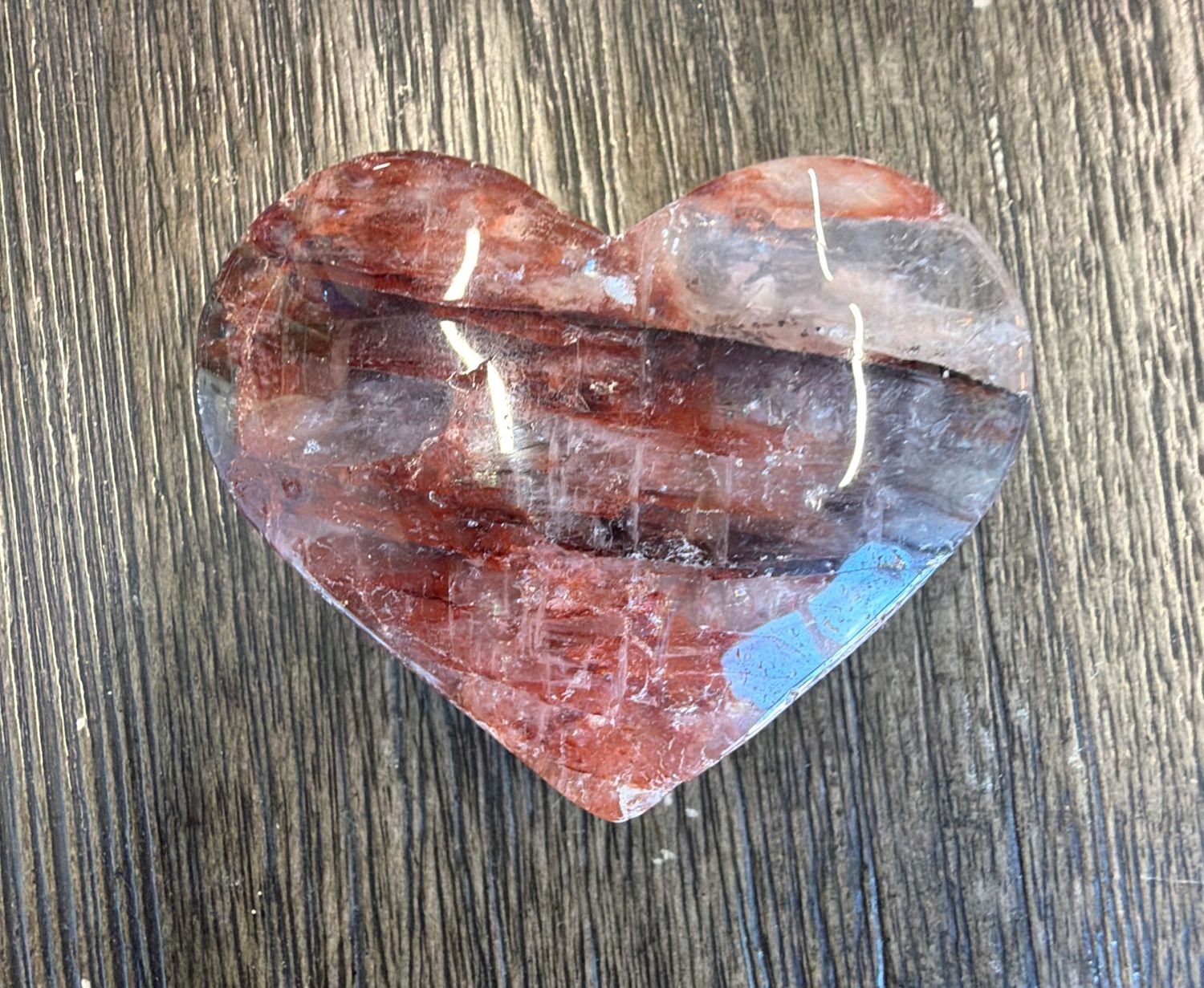 Fire Quartz Heart