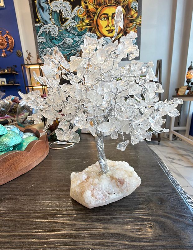 Clear Quartz Tree