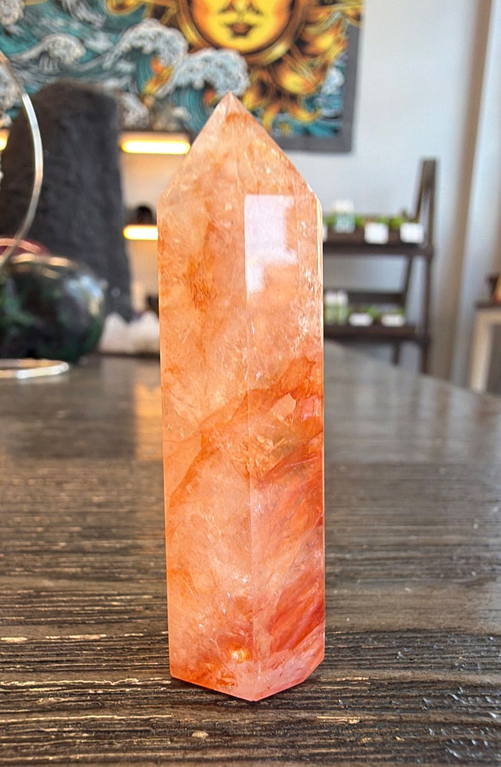 Fire Quartz Tower 2”