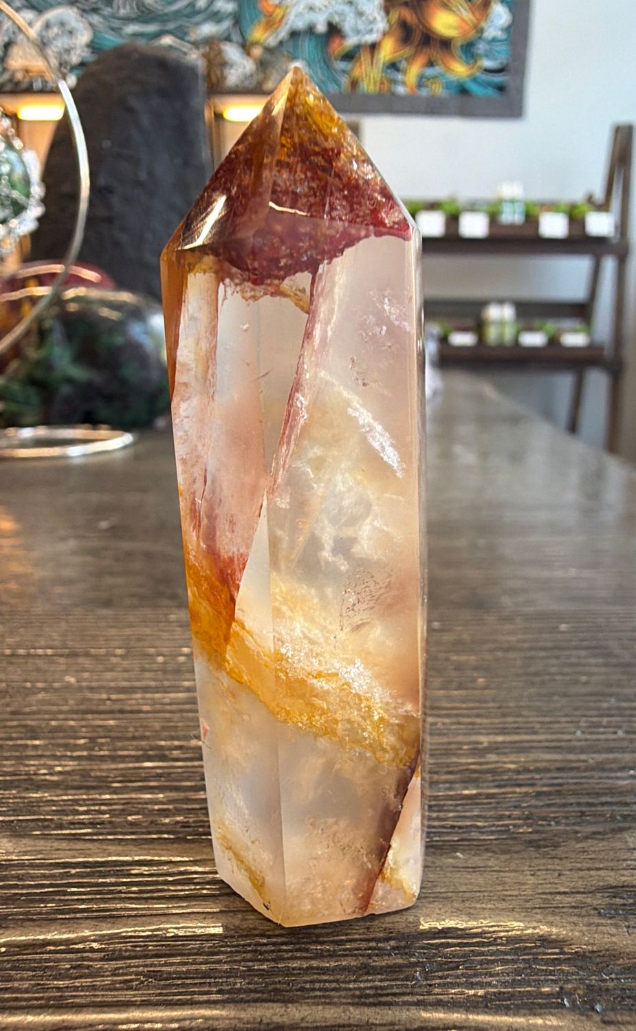 Fire Quartz Tower 3”