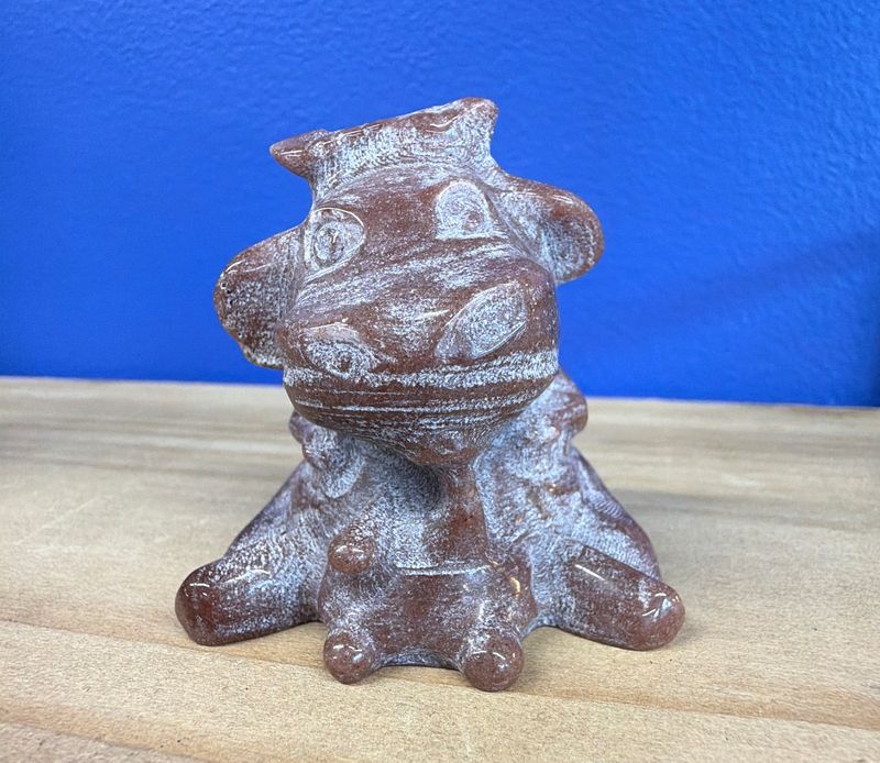 Red Aventurine Cow