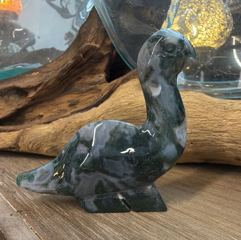 Moss Agate Dino