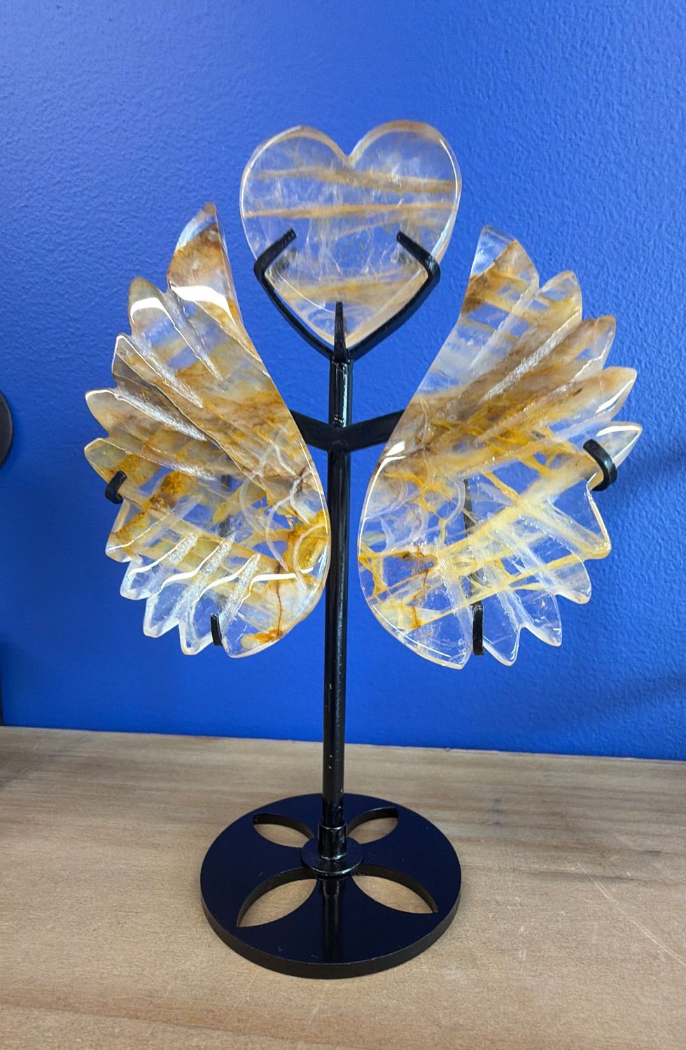 Golden Healer Flying Heart