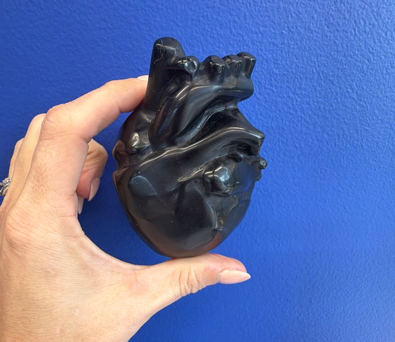 Obsidian Anatomical Heart