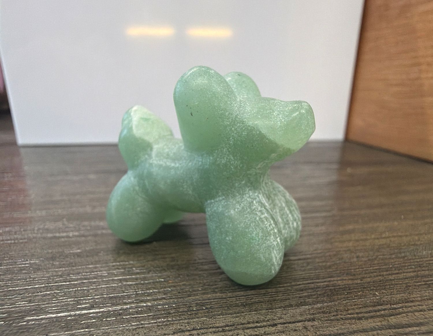 Green Aventurine Balloon Dog