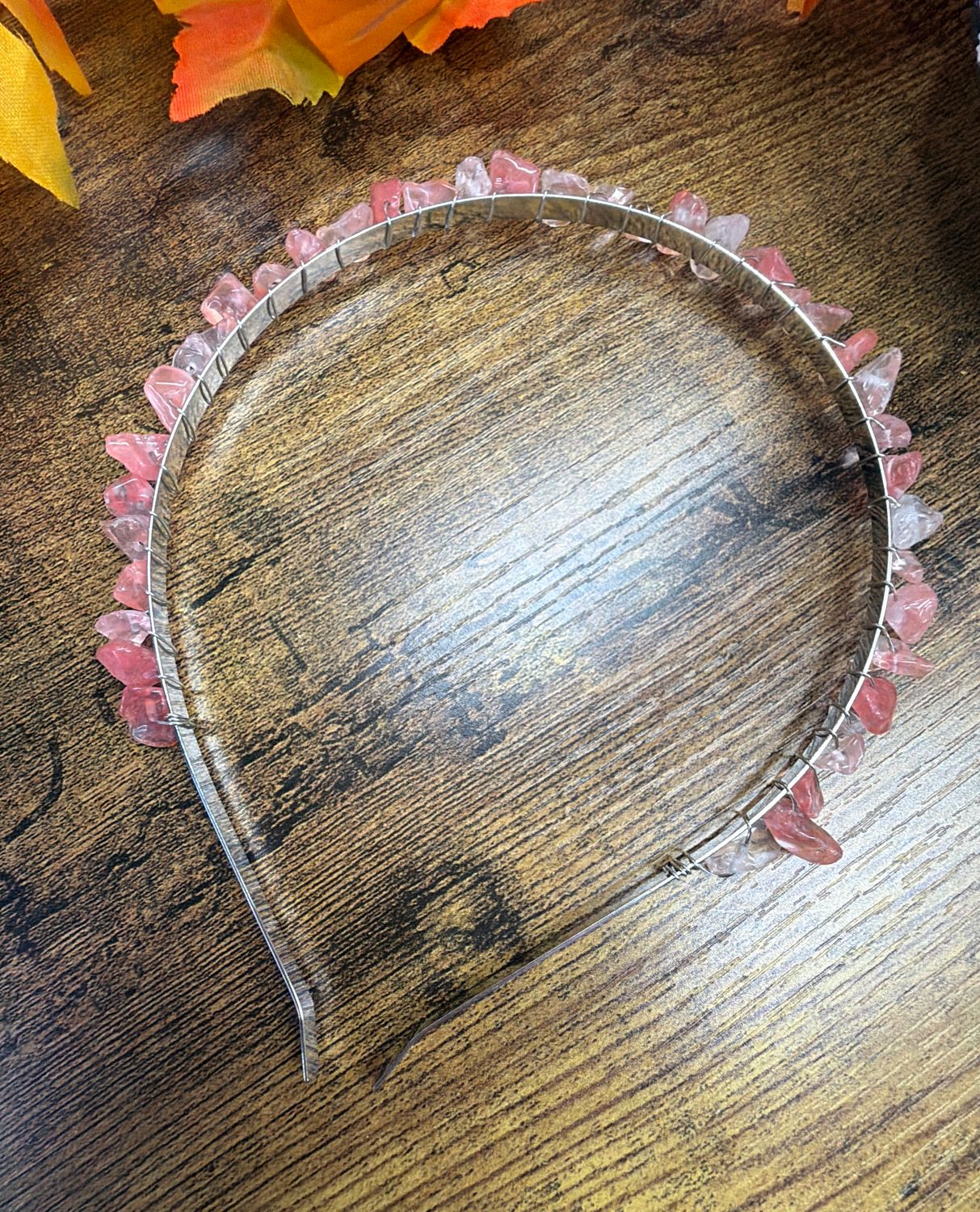 Pink Quartz Headband
