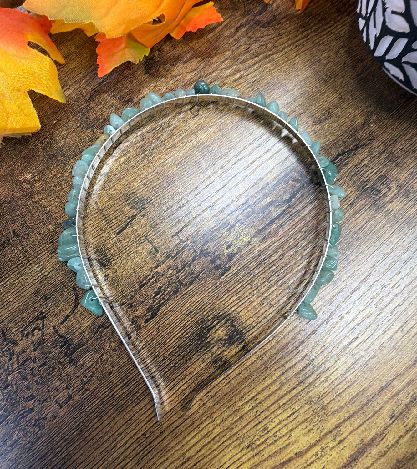 Green Aventurine Headband