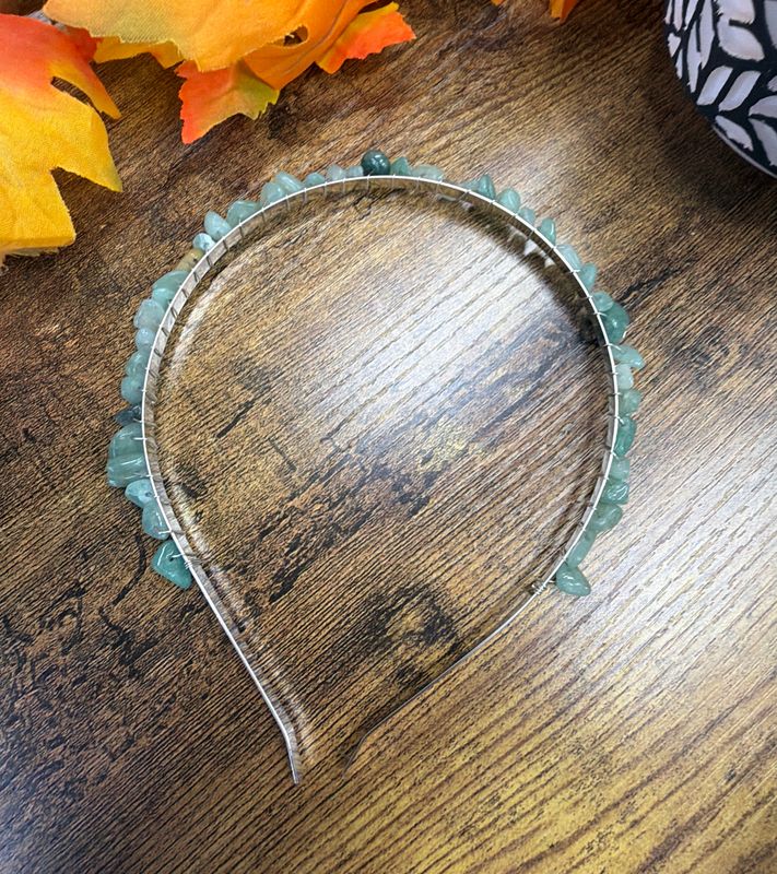 Green Aventurine Headband